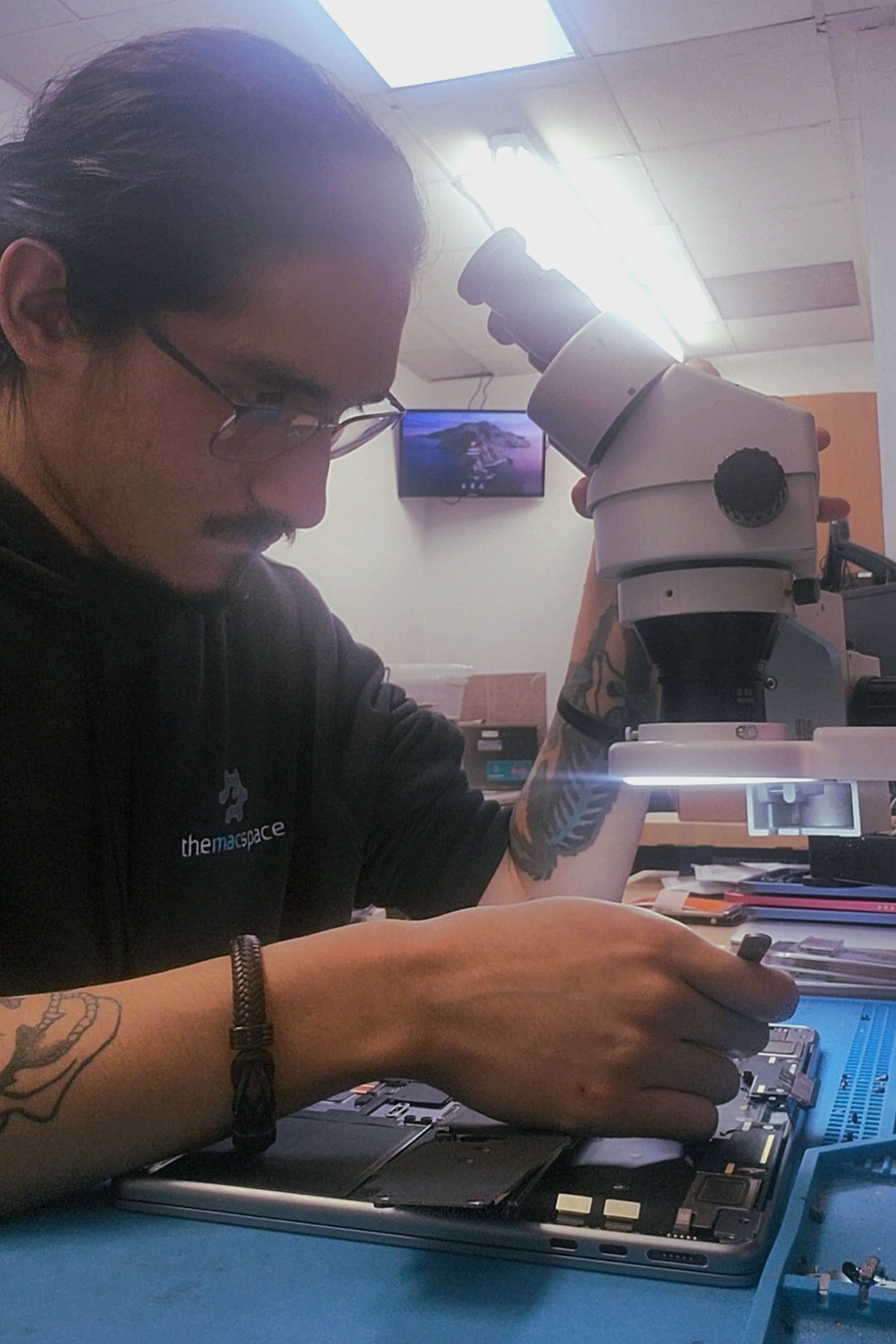 Ian - Technician at The Mac Space